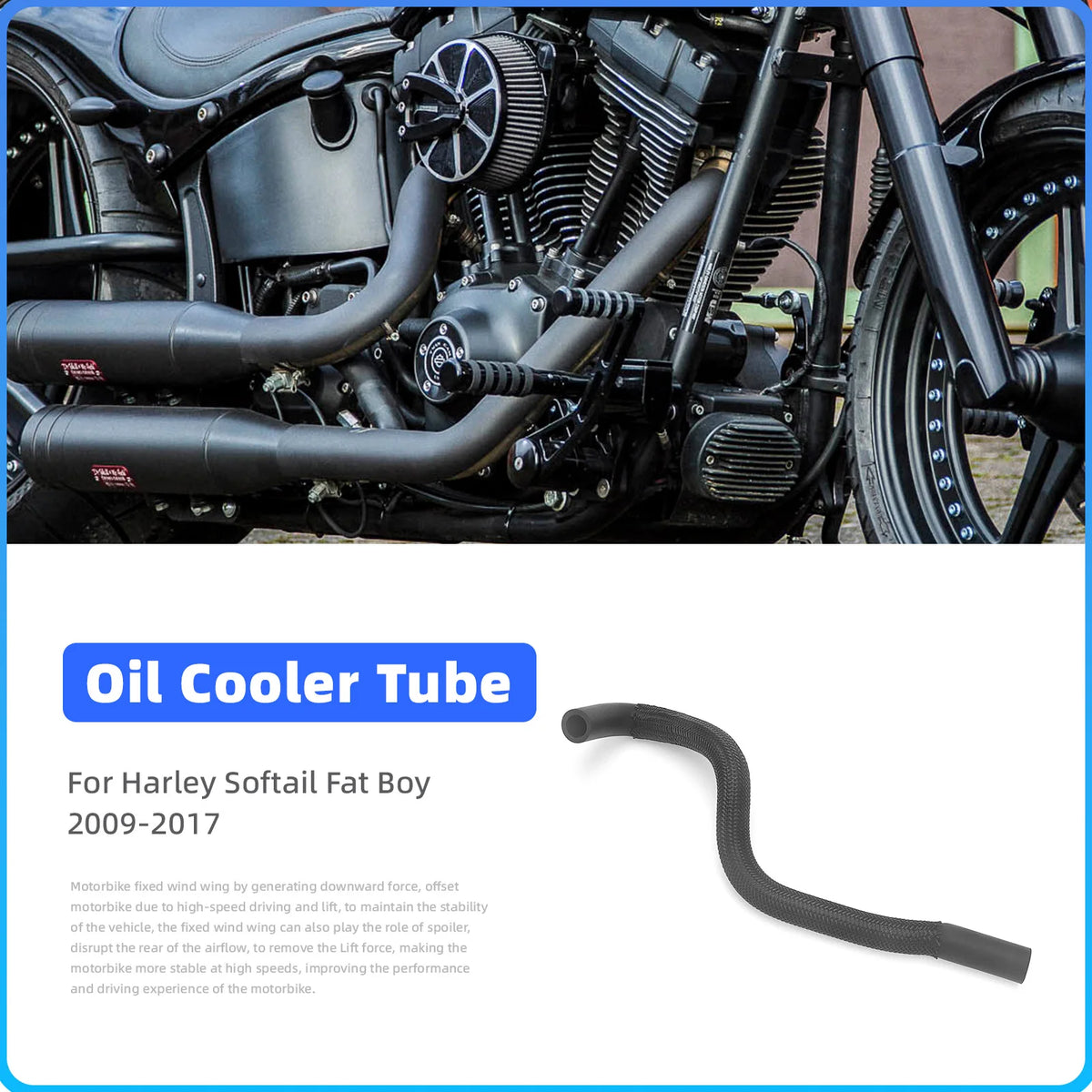 Durite de vidange et refroidisseur d'huile - Harley-Davidson Breakout 2013-2017, Softail Fat Boy 2009-2017
