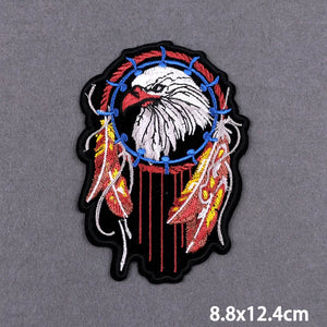 Écusson brodé Live To Ride motard punk à coudre ou repasser sur veste - vue 27