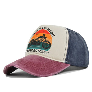 Casquette baseball rétro délavée - vue - vue 3
