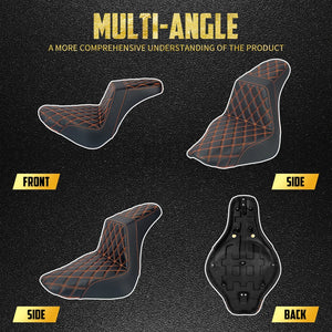 Selle Deux-Places Conducteur/Passager - Harley-Davidson Softail Breakout & Fat Boy 2018-2025 – photo 4/11