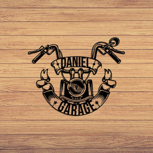 Plaque métallique personnalisée outils de réparation pour garage - vue 9