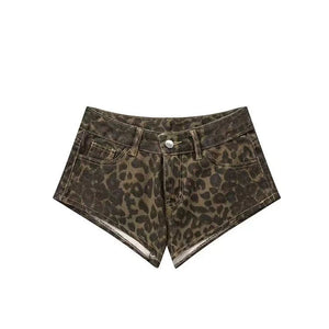 Short simili cuir noir taille basse style rétro Y2K - vue 6