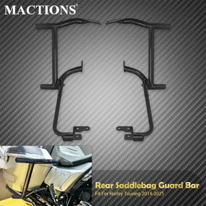 Support de protection arrière sur sacoche Harley Touring - vue 2