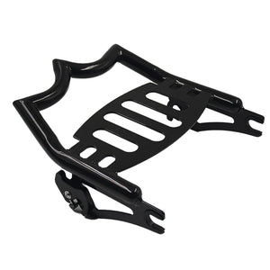 Porte-Bagages Style Couronne en Acier Chromé pour Harley-Davidson Touring - vue 7