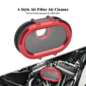 Filtre à Air avec Anneaux Décoratifs Interchangeables - Harley-Davidson Sportster, Dyna, Touring, Softail, Trike – photo 12/26