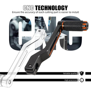 Leviers de sélecteur courts NICECNC pour Harley Street Glide, Road King et Road Glide – photo 4/9
