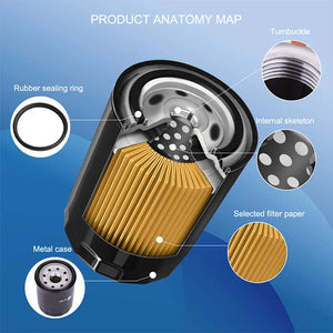 Filtre à huile 62700045 pour Harley Street 500 et 750 - vue 3