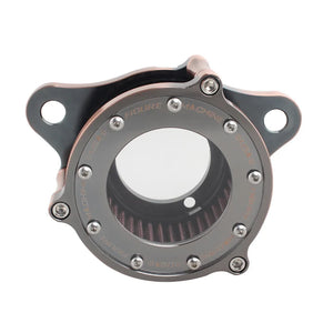 Kit filtre à air complet cuivré pour Harley Sportster XL 883 1200 - vue 3