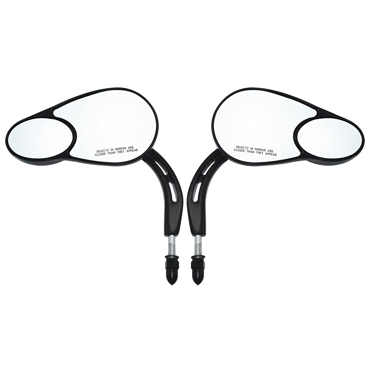 Rétroviseurs Split Vision 5/16" pour Harley Sportster et Touring