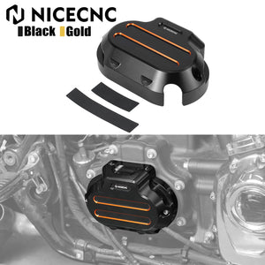 Cache latéral de boîte anodisé pour Harley Touring 2017-2020 - vue 1
