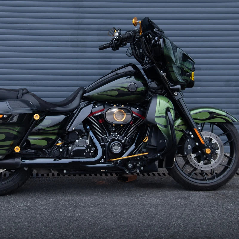 Kit Commandes au Pied CNC pour Harley Touring 2009-2023, 121 CVO, 117 Road/Street Glide – photo 2/31