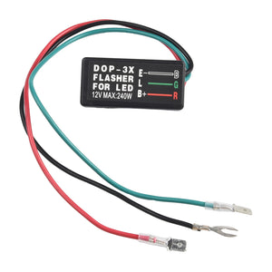 Centrale clignotant LED 3 fils 12 V pour Harley - vue 2