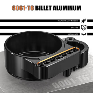 Support de Relocalisation de Compteur (Speedometer Relocation) Aluminium - Harley-Davidson Sportster 883/1200 – photo 6/9