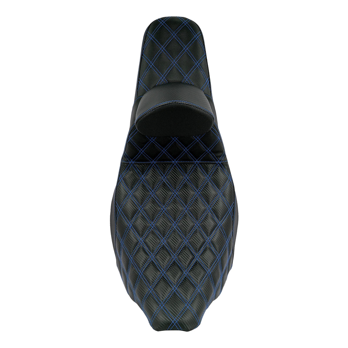 Selle biplace avec dossier pilote MACTIONS pour Harley-Davidson Touring (2009-2023)