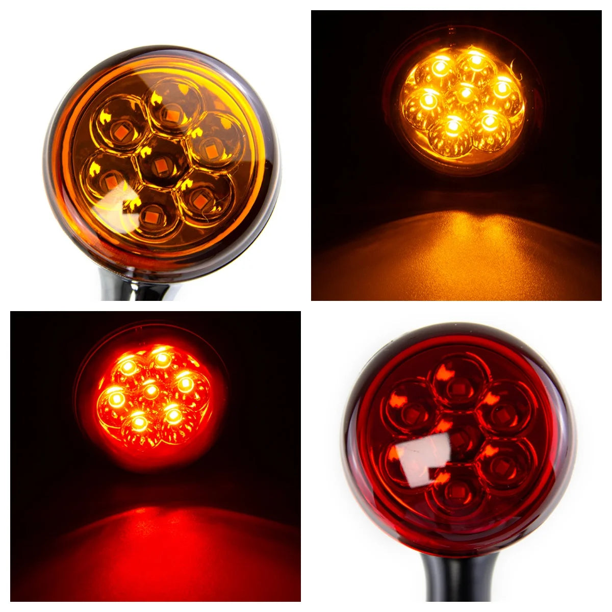 Clignotants arrière LED pour Harley Sportster - vue 2