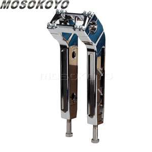 Risers de guidon 1-1/4 pour Harley Dyna Softail Sportster - vue 12