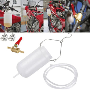 Petit réservoir de carburant d'appoint 1 litre avec robinet pour moto - vue 1