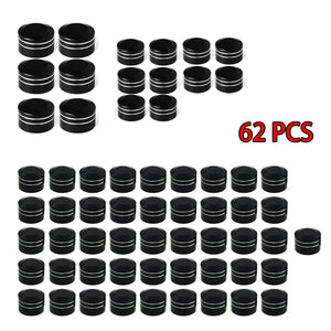 Kit de 62 caches de vis moteur pour Harley Touring Softail - vue 1