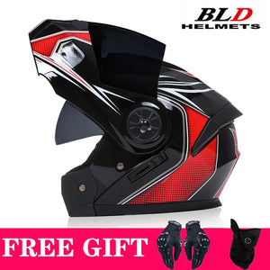 Casque moto modulable rétro double écran - vue - vue 22