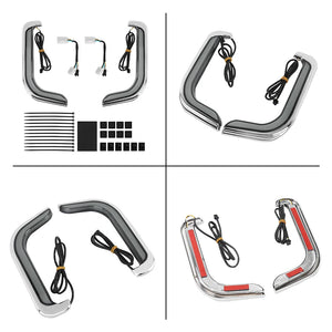 Feux LED de grilles de carénage inférieur pour Harley Touring - vue 5