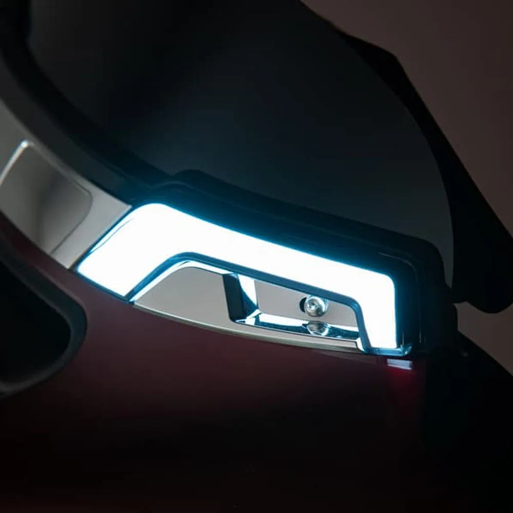 Kit d'Éclairage LED de Contour de Pare-brise pour Harley Touring Street Glide 2014-2023 – photo 2/8