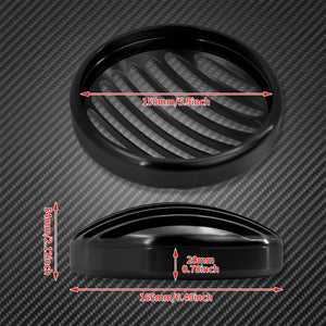 Grille de Phare CNC 5,75'' en Aluminium - Harley-Davidson Sportster Iron, Forty-Eight, Seventy-Two, Roadster 2004-2022 – photo 6/6