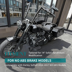 Kit de Câbles Rallongés 14"/16" pour Guidon - Harley-Davidson Softail 2016-2017 (Sans ABS) – photo 2/9