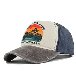 Casquette baseball rétro délavée - vue - vue 1