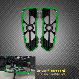 Marchepieds pilote (floorboards) avant - Harley Touring, Softail, Dyna, Road King, Street Glide FLD – photo 9/12