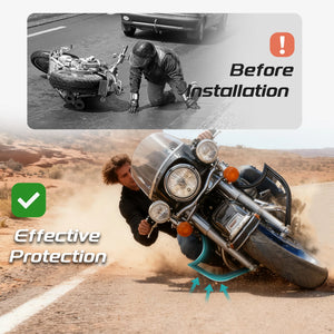 Barre de Protection Moteur "Meathook" 1.25" (Crash Bar) - Harley-Davidson Softail FL 2000-2017 – photo 6/7