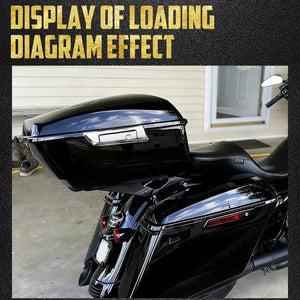 Top Case King Tour Trunk 13,7" avec Doublure Moquette - Harley-Davidson Touring CVO 2014-2025 – photo 2/8