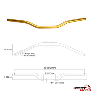 Risers de guidon T-Bar noirs pour moto Harley-Davidson Dyna - vue 13