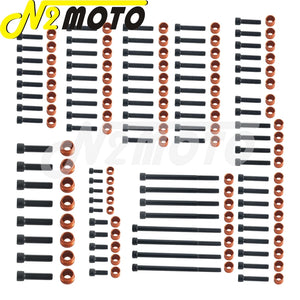 Kit de boulons et caches colorés pour moteur Harley M8 - vue 5