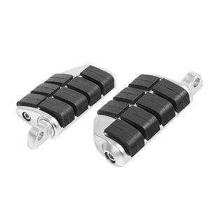 Repose-pieds en aluminium et caoutchouc pour Harley-Davidson Touring, Softail, Dyna & Sportster – photo 6/8