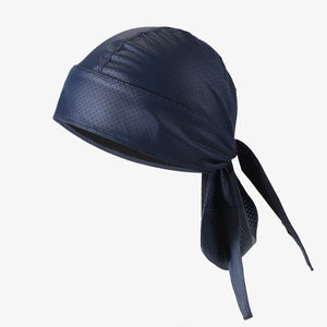 Durag headwrap noir perforé pour homme - vue 10