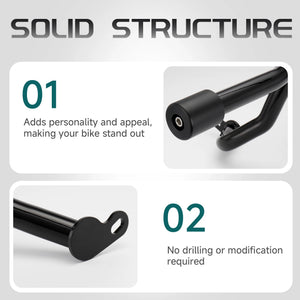 Barre de Protection Moteur 1.25" "Flat-Out" (Crash Bar) - Harley-Davidson Touring 1997-2013 – photo 3/6