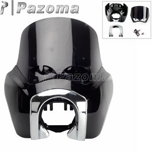 Carénage de phare avec pare-brise pour moto Harley Softail - vue 8