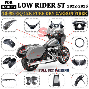 Pièce de carrosserie en fibre de carbone pour Harley-Davidson Low Rider S/ST - vue 1