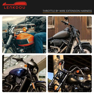 Rallonge de faisceau de guidon pour Harley Touring - vue 6