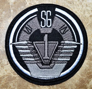 Écusson brodé logo Stargate SG-1 à repasser, environ 10 cm - vue 5