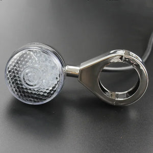 Clignotants LED à collier de fourche pour Harley Sportster Dyna - vue 2