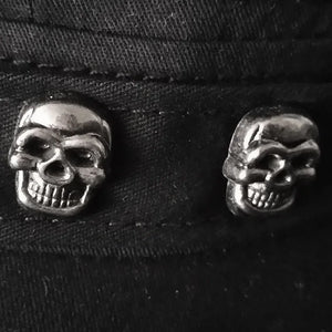 Casquette baseball tête de mort rivetée - vue - vue 6