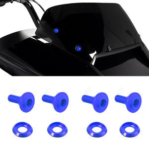 Vis de pare-brise pour Harley Road Glide - vue 2