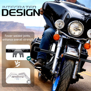 Barre de Protection Moteur 1.25" "Flat-Out" (Crash Bar) - Harley-Davidson Touring 1997-2013 – photo 6/6