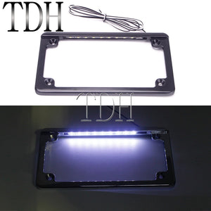 Cadre de plaque à éclairage LED pour Harley - vue 6