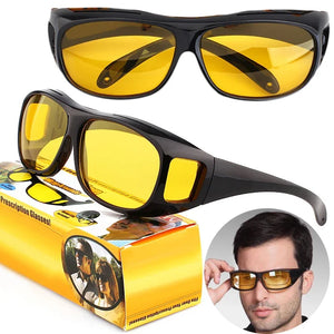 Lunettes de moto anti-éblouissement pour la conduite de nuit - vue 1