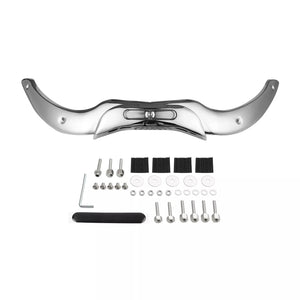 Garniture de pare-brise moto noire pour Harley Road Glide - vue 6