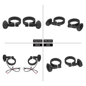 Paire de clignotants LED à collier de fourche pour moto - vue 4
