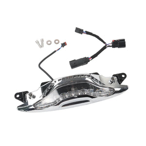 Feux de Carénage LED GOAT-E Chrome ou Noir, Ambre/Blanc pour Harley Road Glide – photo 5/8
