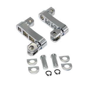 Kit de fixation repose-pieds passager 360° highway pour Harley-Davidson Touring, Softail – photo 5/6